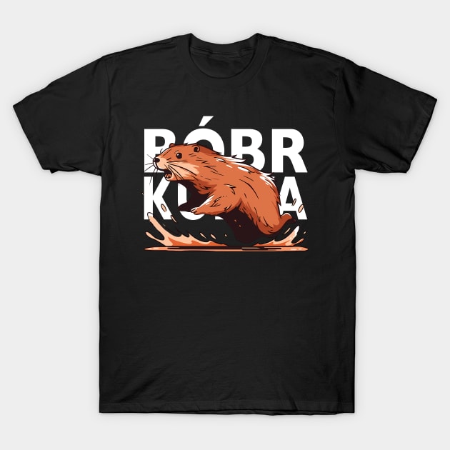 Bobr Meme - Funny Beaver T-Shirt by Seraphine